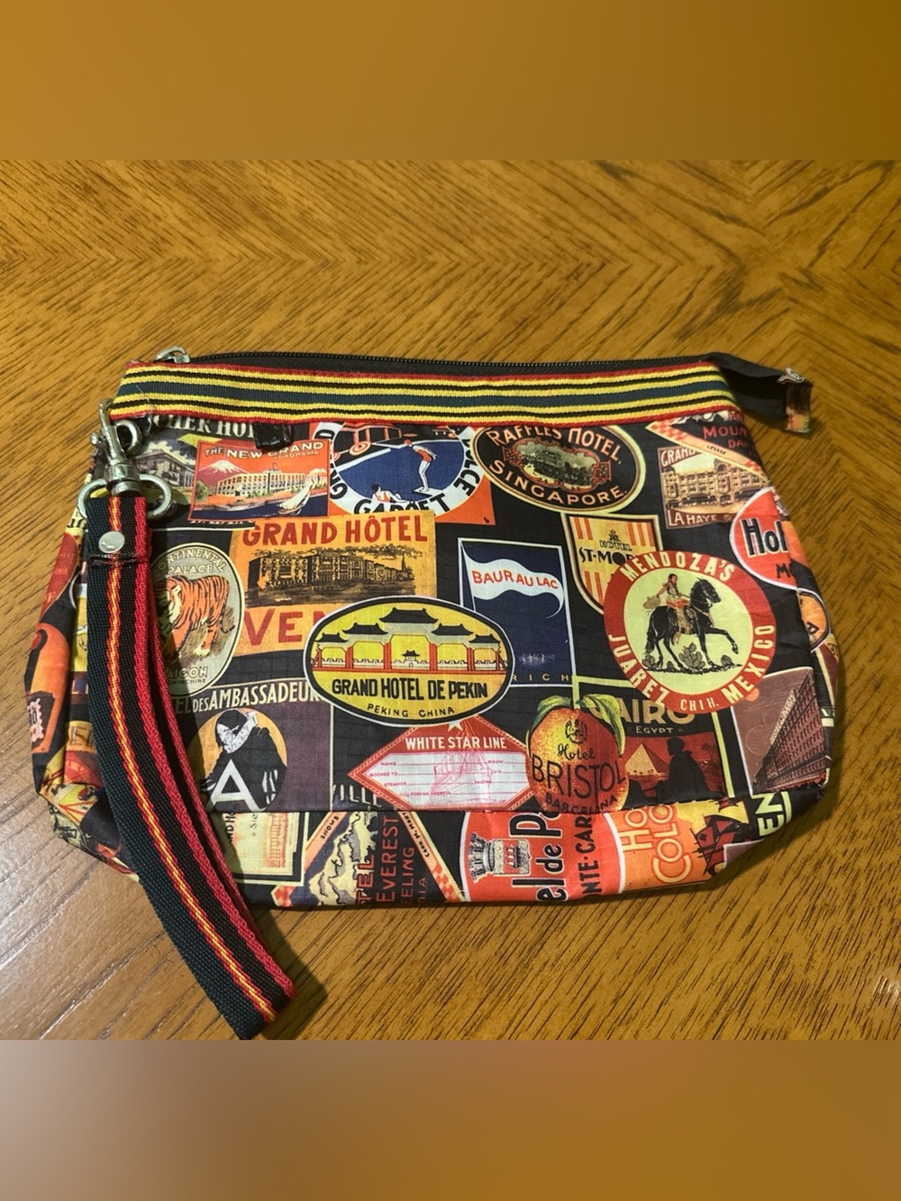Sydney Love Multicolor Travel-Print Toiletry Pouch